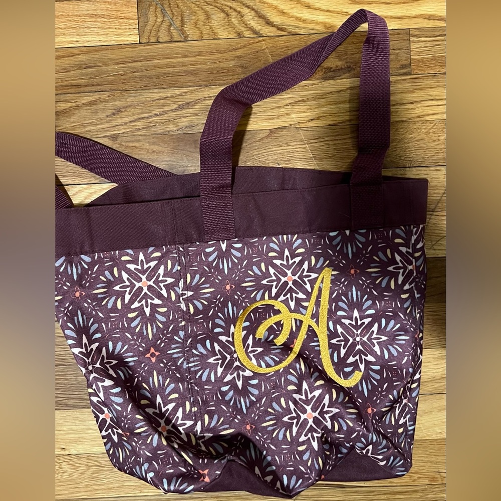 Monogrammed ‘A’ Initial Thirty-One Bag